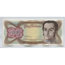 VENEZUELA 1992 100 BOLIVARES BILLETE SIN CIRCULAR, UNC